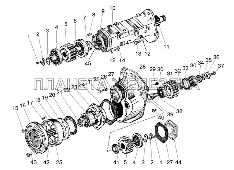 Бортовой редуктор (для трактора «БЕЛАРУС-82Р») МТЗ-80 (2009)